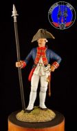 Унтер офицер мушкетёрского Цеге фон Мантейфеля полка с 1756 по 1761год.
