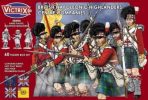 Британская армия. Шотландцы. Центральные роты. 1815 г.