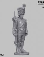 Гренадер меховая шапка (к ноге) XIX век набор 1108/С